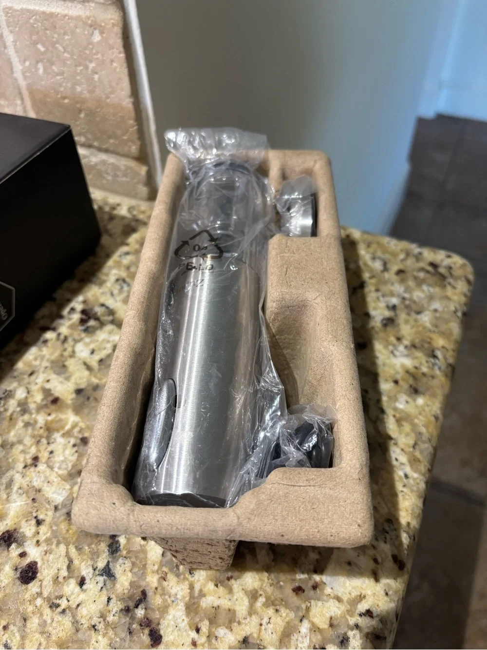 Silver Electric Wine Opener - One-Touch Cork Removal